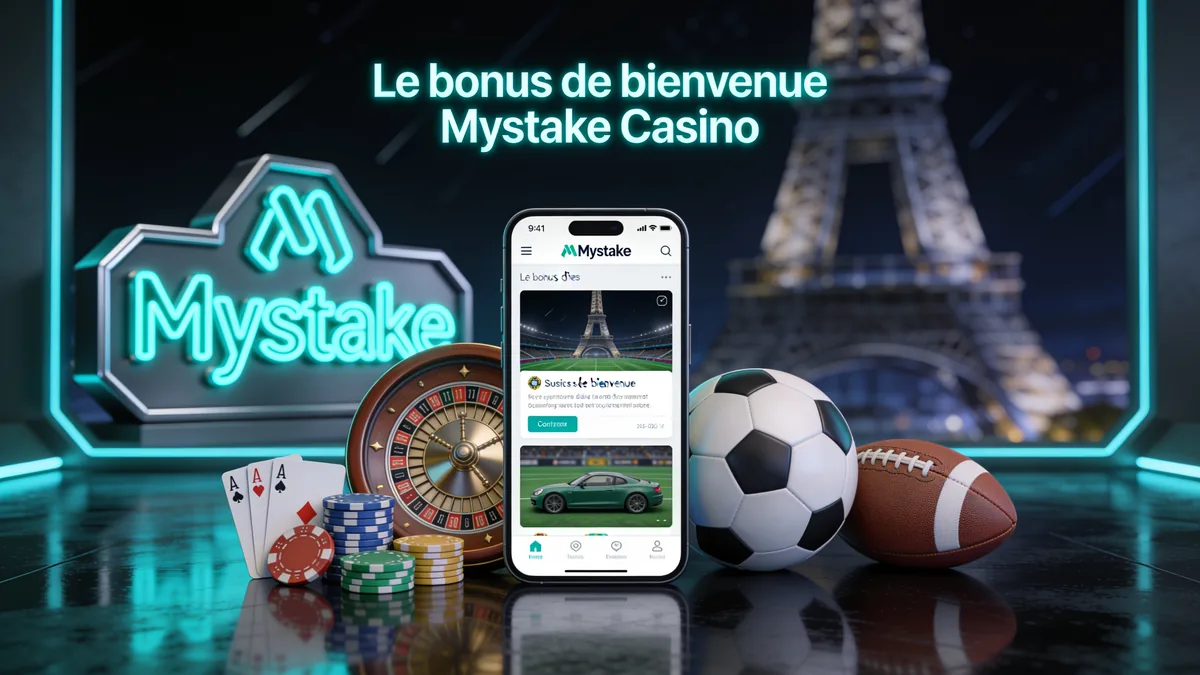Le bonus de bienvenue Mystake Casino pour les joueurs en France